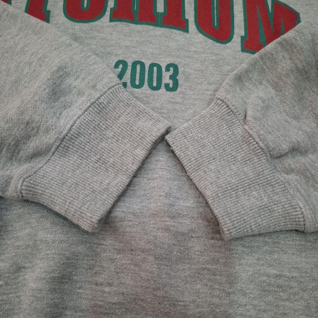 なとり　劇場スエット　College Logo Sweater　Lサイズ