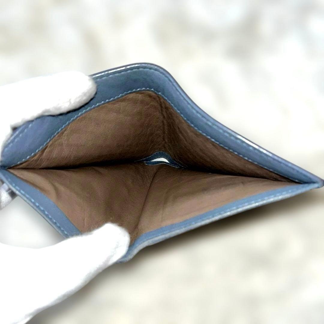 美品 ボッテガヴェネタ イントレチャート ２つ折り札入れ カードケース 箱付き