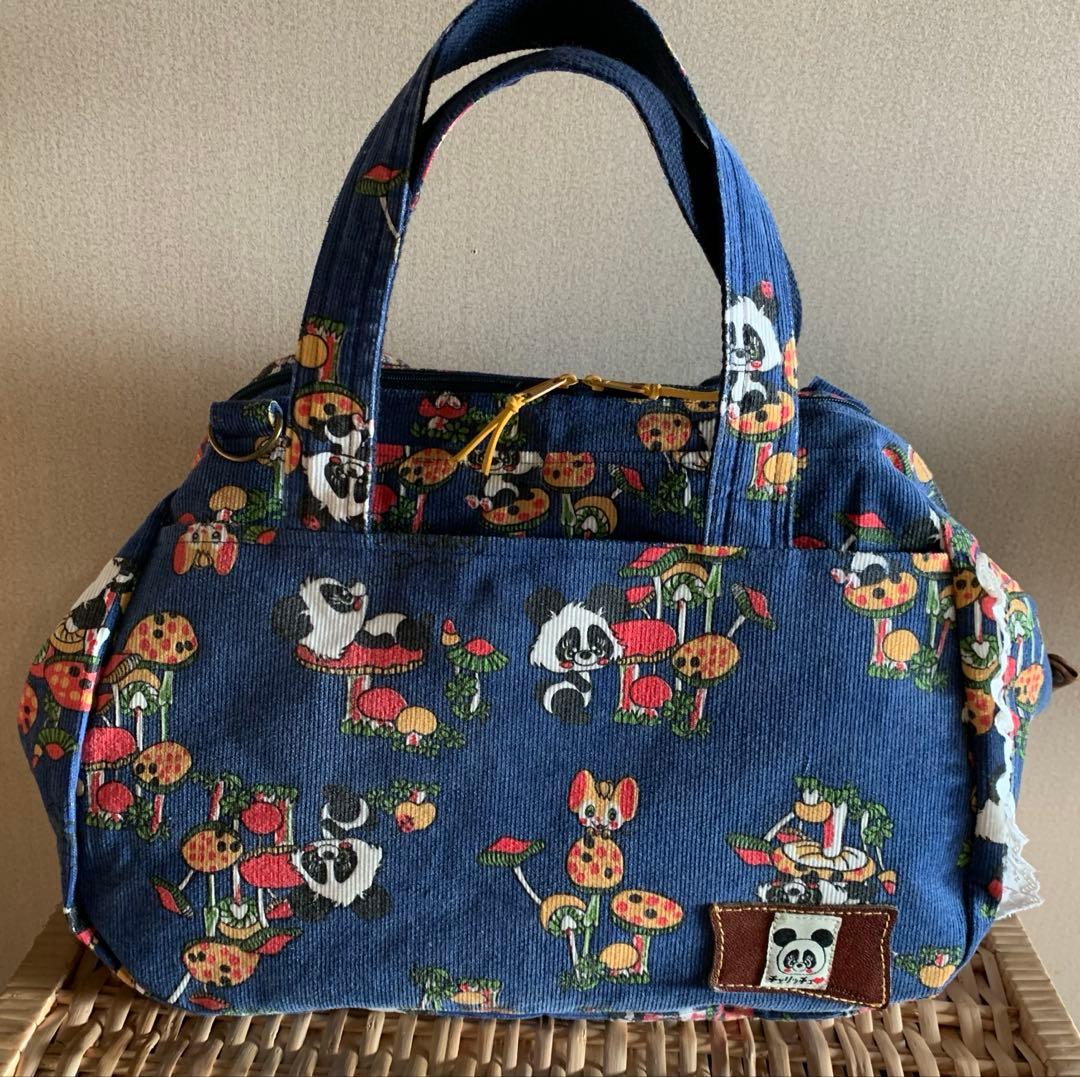 【SA】まんまるトートバッグ(M)、ワイヤー口金ボストンバッグ(L)×3