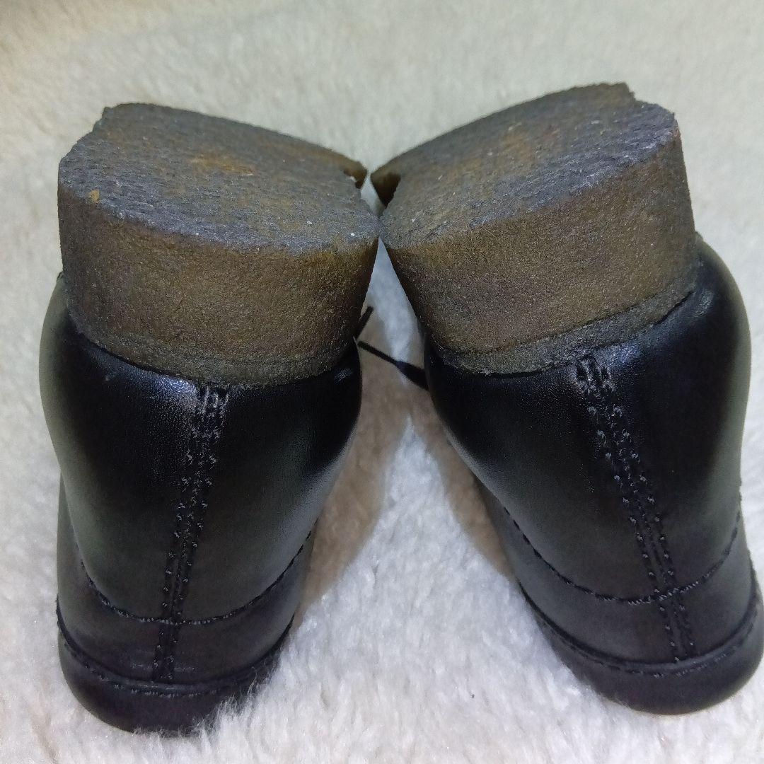 ほぼ新品　Clarks ワラビーブーツ　レザー　ブラック　26㎝