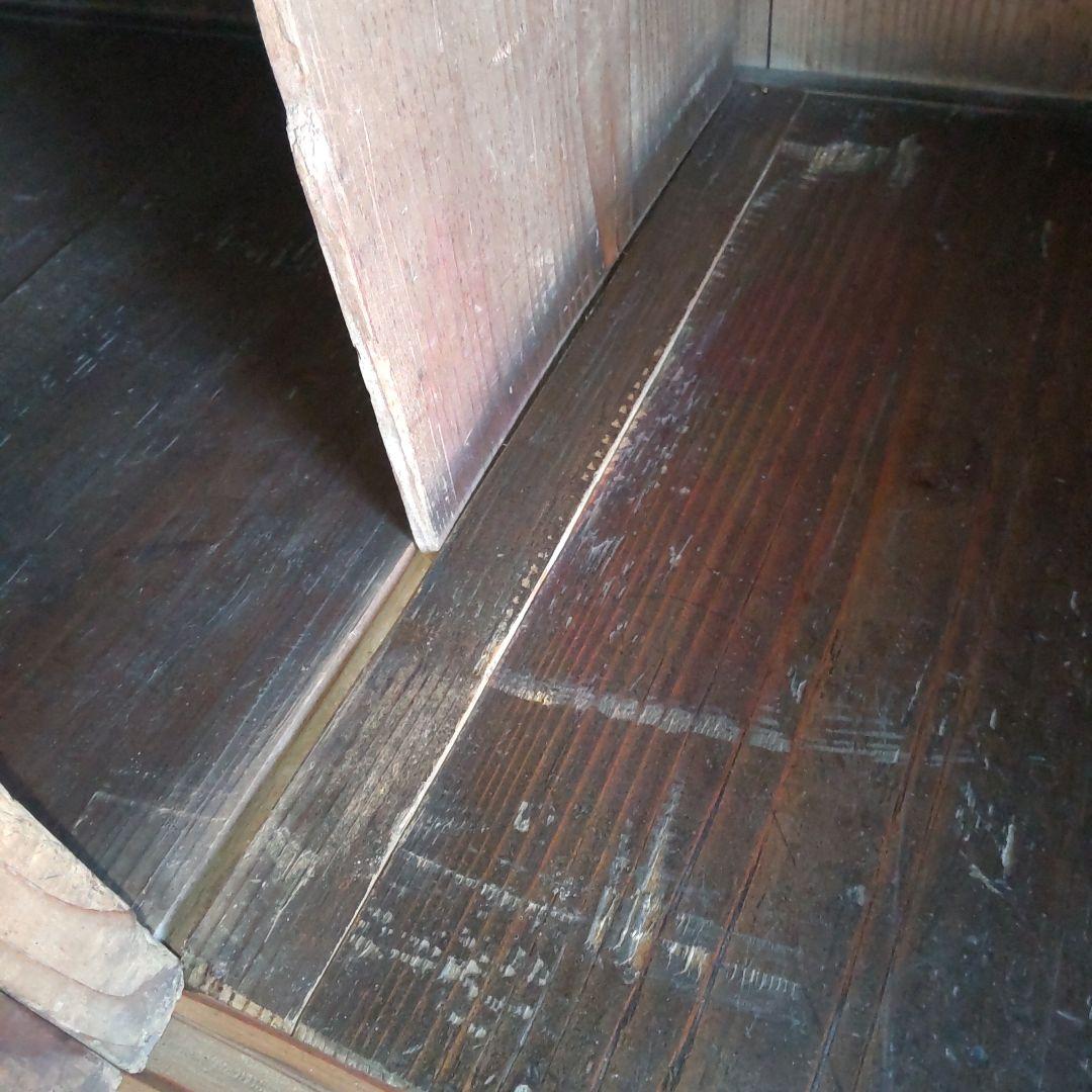 昭和レトロ　戸棚　縦45cm横106cm高さ75cm