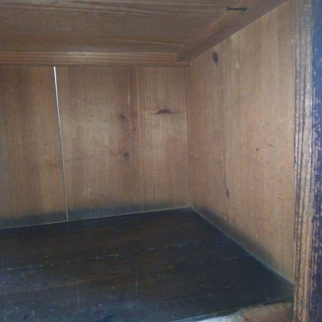 昭和レトロ　戸棚　縦45cm横106cm高さ75cm