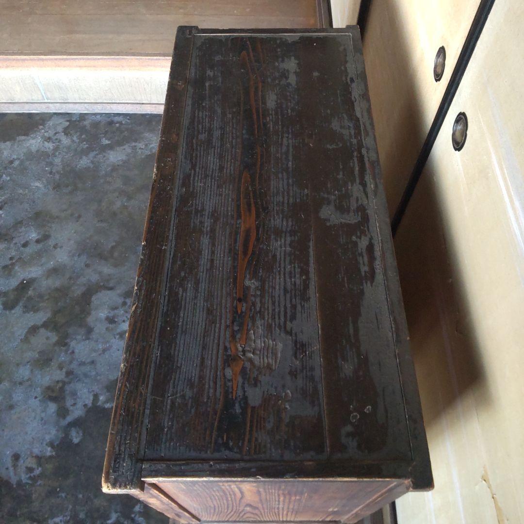 昭和レトロ　戸棚　縦45cm横106cm高さ75cm