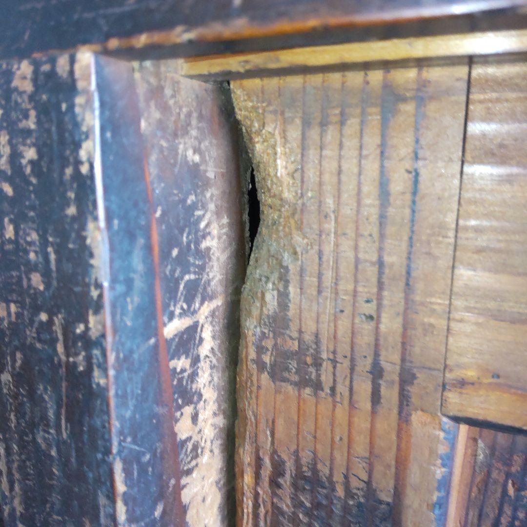 昭和レトロ　戸棚　縦45cm横106cm高さ75cm