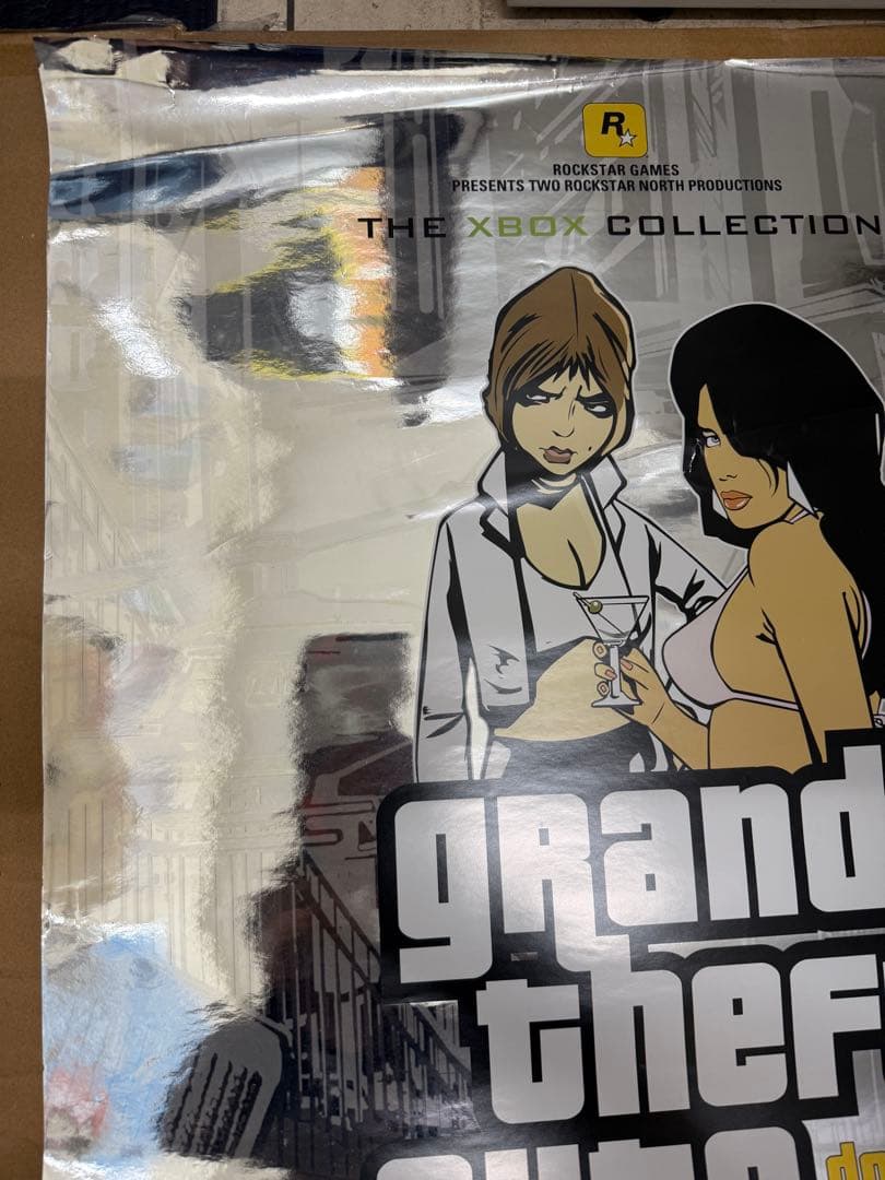【激レア】グランドセフトオートIII バイスシティ　ダブルパック　販促ポスター