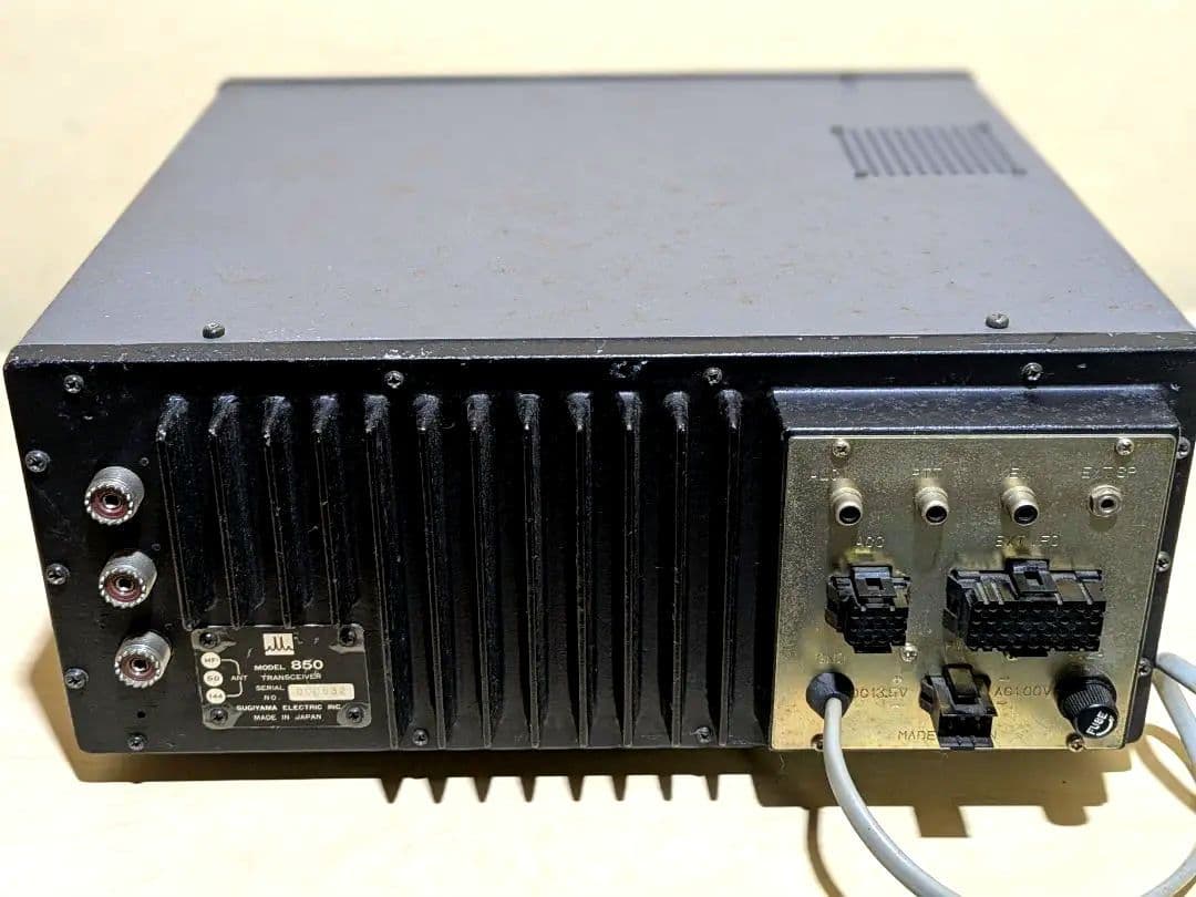 ク*ン様 現状品 杉山電機製作所 850 D 無線機 トランシーバー 受信機 希