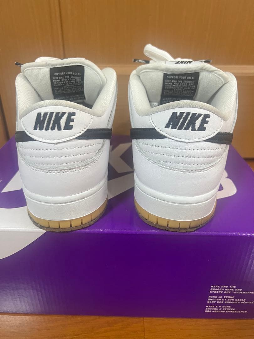 Nike Dunk Low ナイキSB ダンクホワイトガム　27.５cm