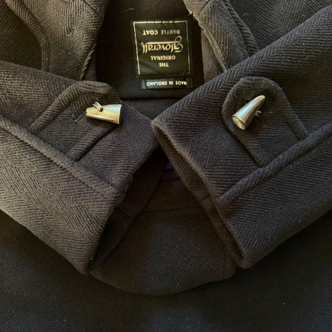 【Gloverall】 Duffle Coatダッフルヘリンボーン　キングストン