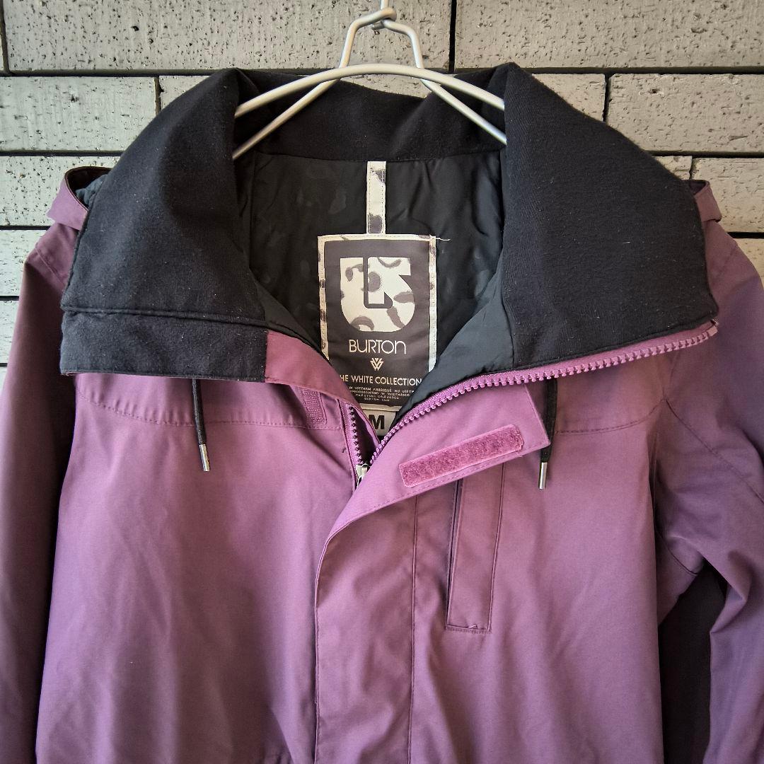 ♠【バートン】✨美品　スノボードジャケット　スキー　パープル　M