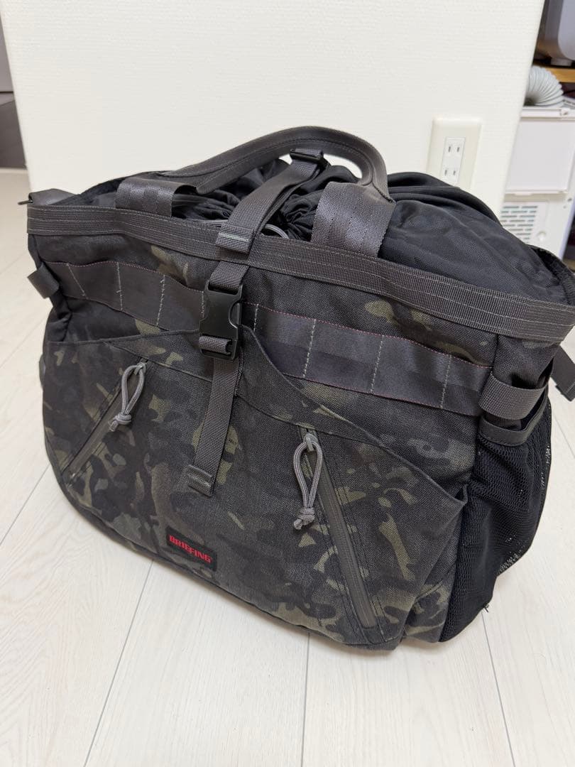 ブリーフィング　トランジションワイヤー　トート　ブラックカモ