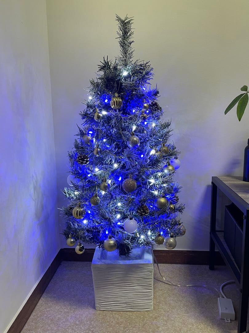 クリスマスツリー 90cm オーナメント付