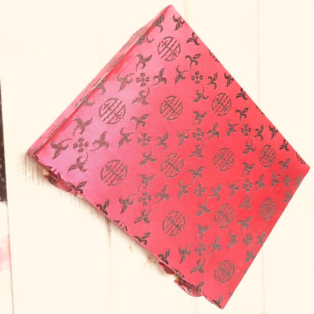 茶道具セット 陶器製 花柄 専用ケース付き