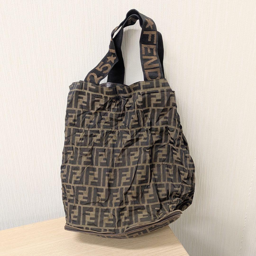 【レア】FENDI エコバッグ FFロゴプリント
