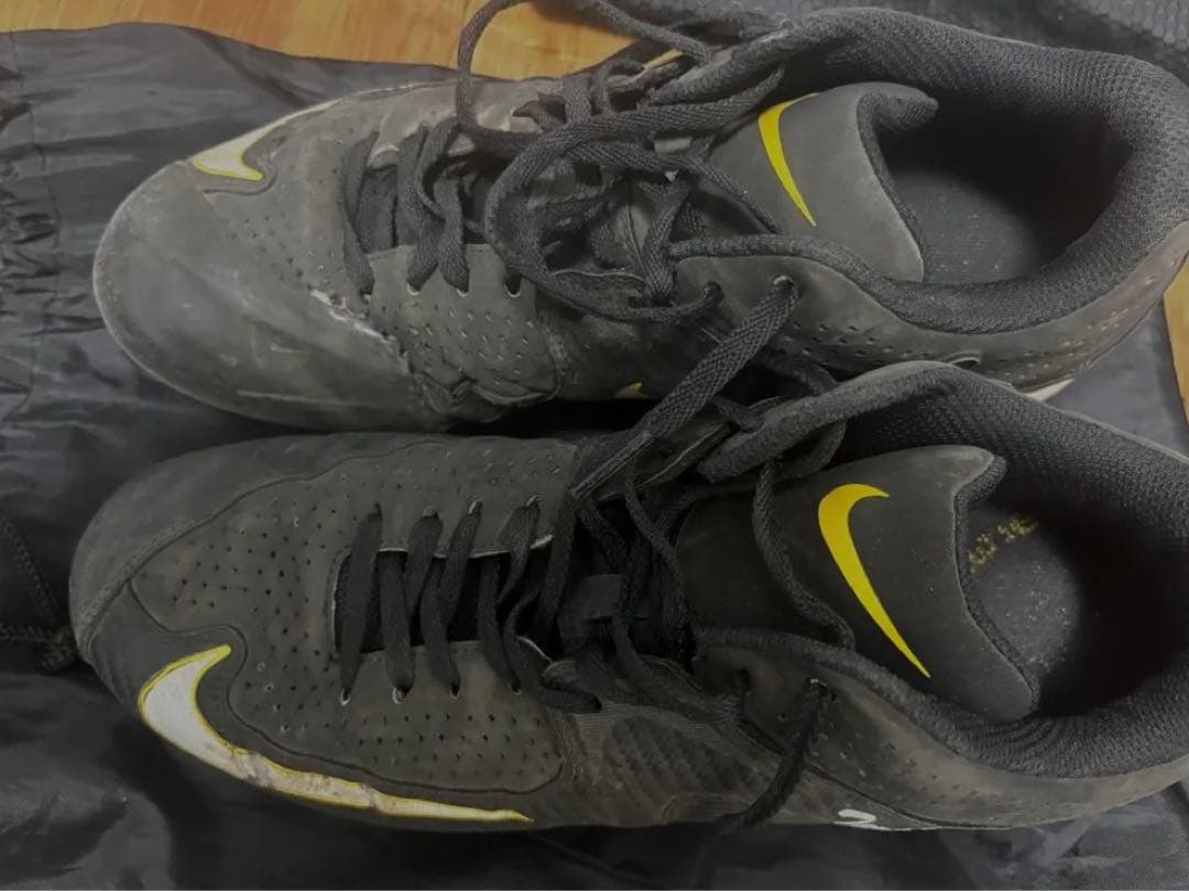 プロ　支給品　Nike スパイク　野球　寺原選手　実使用　27センチ　ヌバック