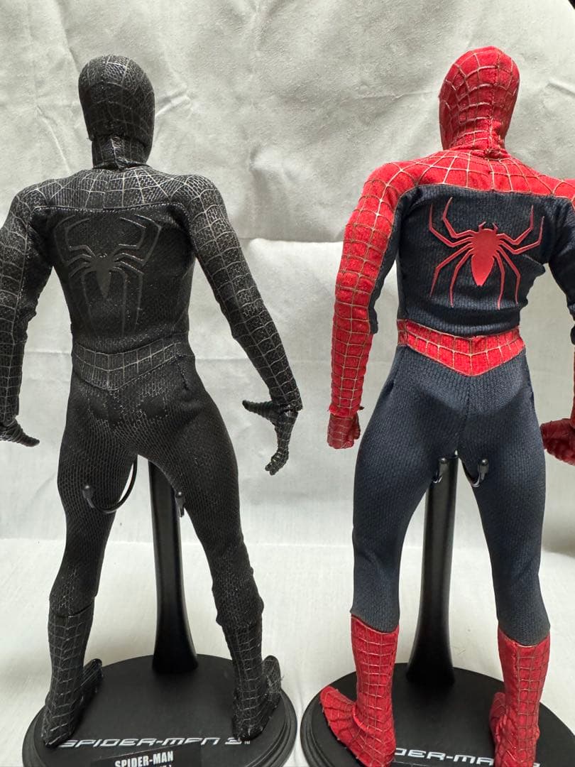 箱無し 訳あり ジャンク ホットトイズ スパイダーマン 2体セット