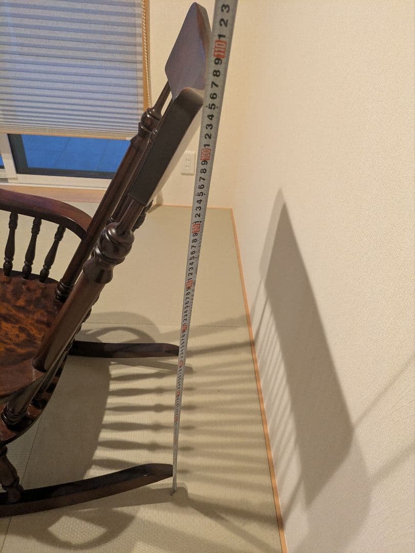 【松本民芸家具】 ロッキングチェア ミズメ桜 揺り椅子 304F型 刻印無」