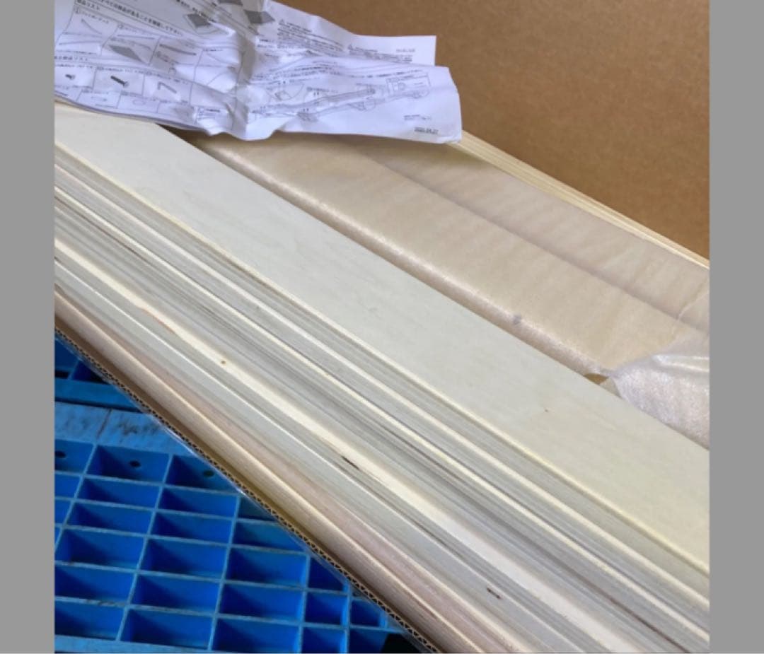 ベッドフレーム ダブル すのこベッド ナチュラル 幅約140長さ約200cm