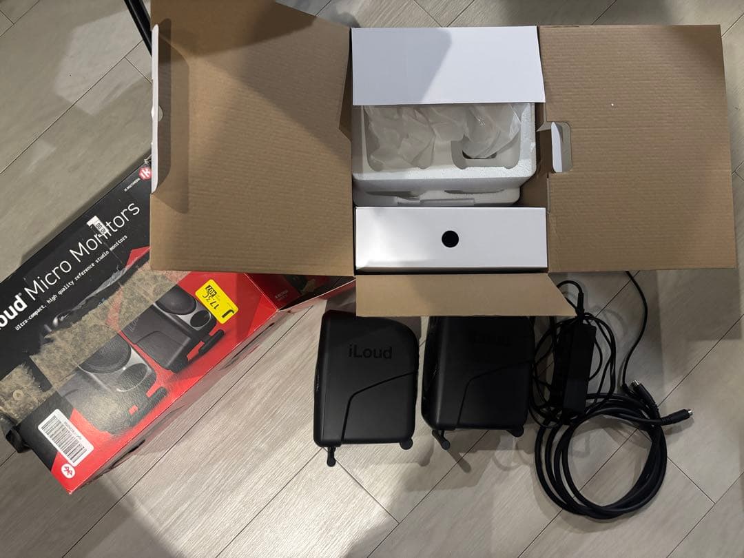 iLoud Micro Monitors ブラック 箱説付き　完動品