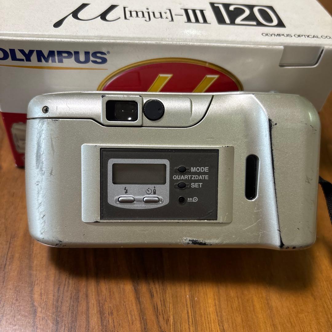 OLYMPUS μ［mju:］III 110フィルムカメラ（生活防水）