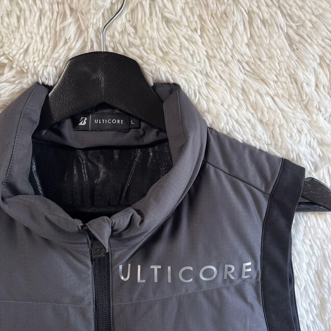 新品未使用✨ブリヂストン ULTICORE ベストL グレー　ゴルフウェア