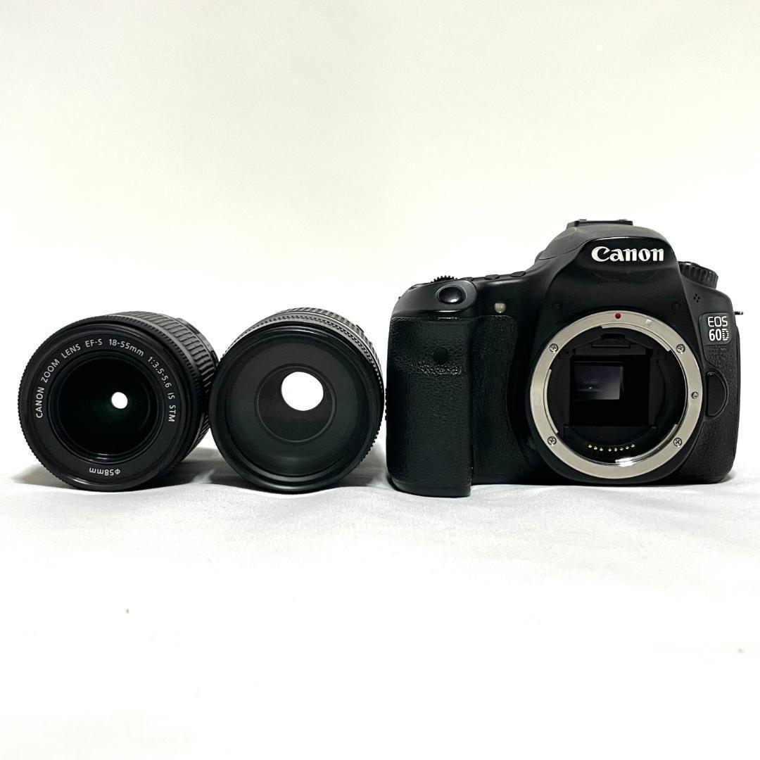 表現力を高めたい人へ❣️ Canon EOS 60D 超望遠ダブルレンズセット✨