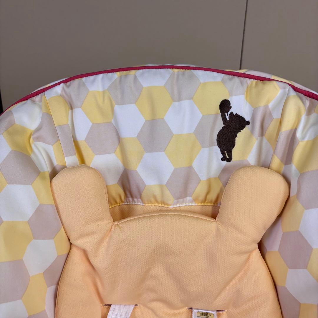 極上クリーニング済　☆美品☆　コンビ　ハイローベッド＆チェア　くまのプーさん