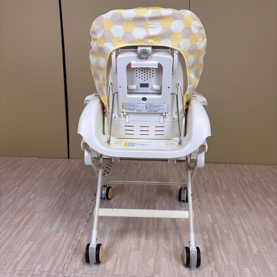 極上クリーニング済　☆美品☆　コンビ　ハイローベッド＆チェア　くまのプーさん