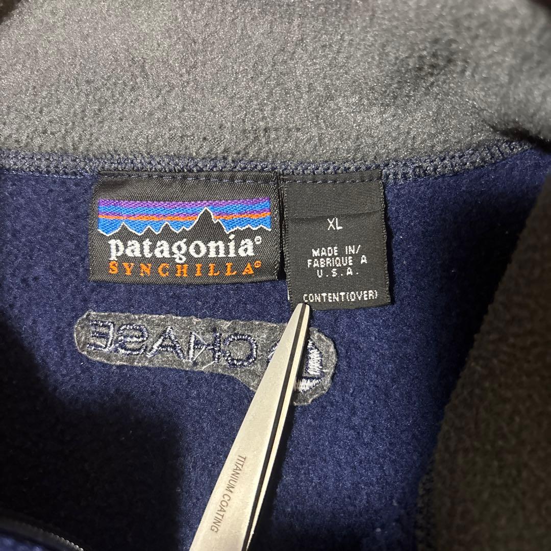 Patagonia 90s シンチラ フリースベスト usa製 ビッグサイズ！
