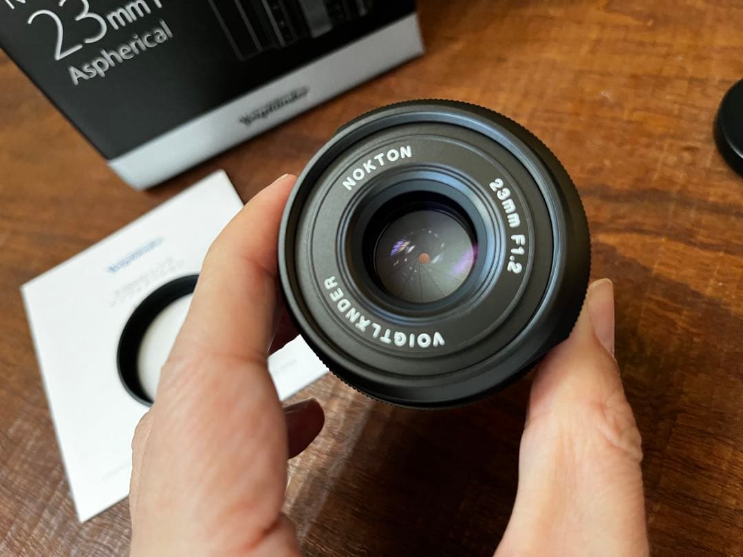 美品　Voigtlander NOKTON 23mm F1.2 X-mount