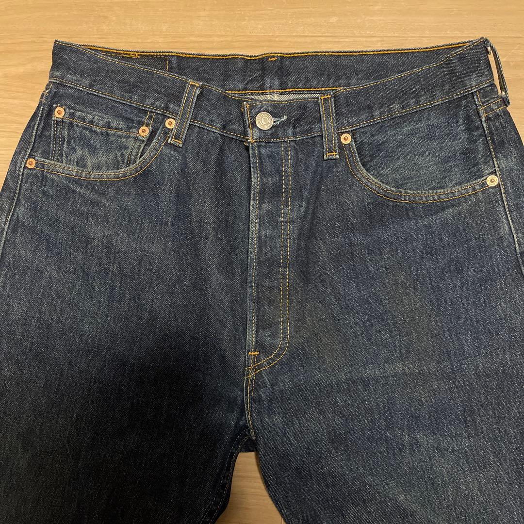 【良品】濃紺 LEVI'S 501 93 米国製 最終モデル W34 x L32