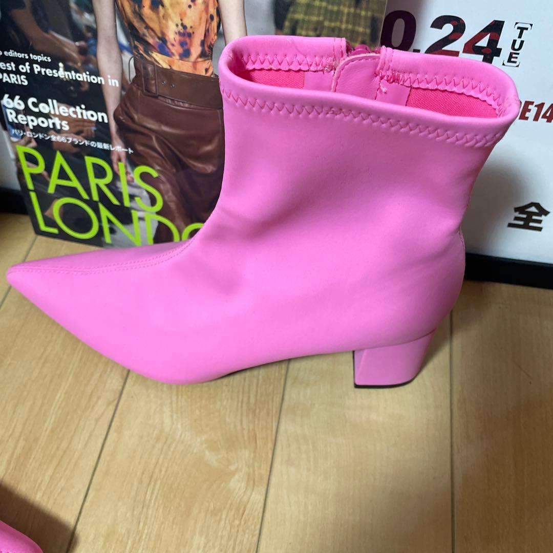 未使用　メゾンスペシャル　ブーツ　38.5