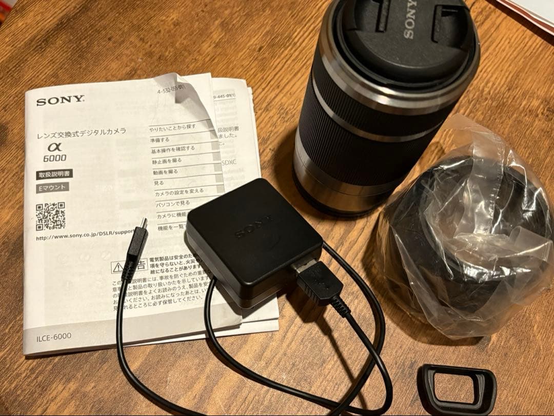 sonyデジタル一眼カメラ　a6000