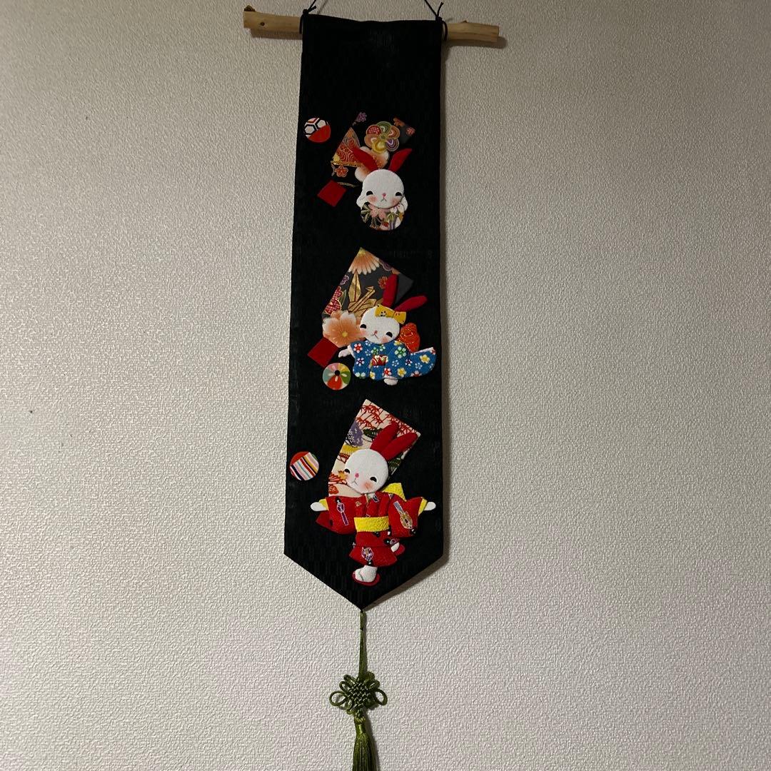 押絵タペストリー二点とチュニックママ品　おまとめ三点