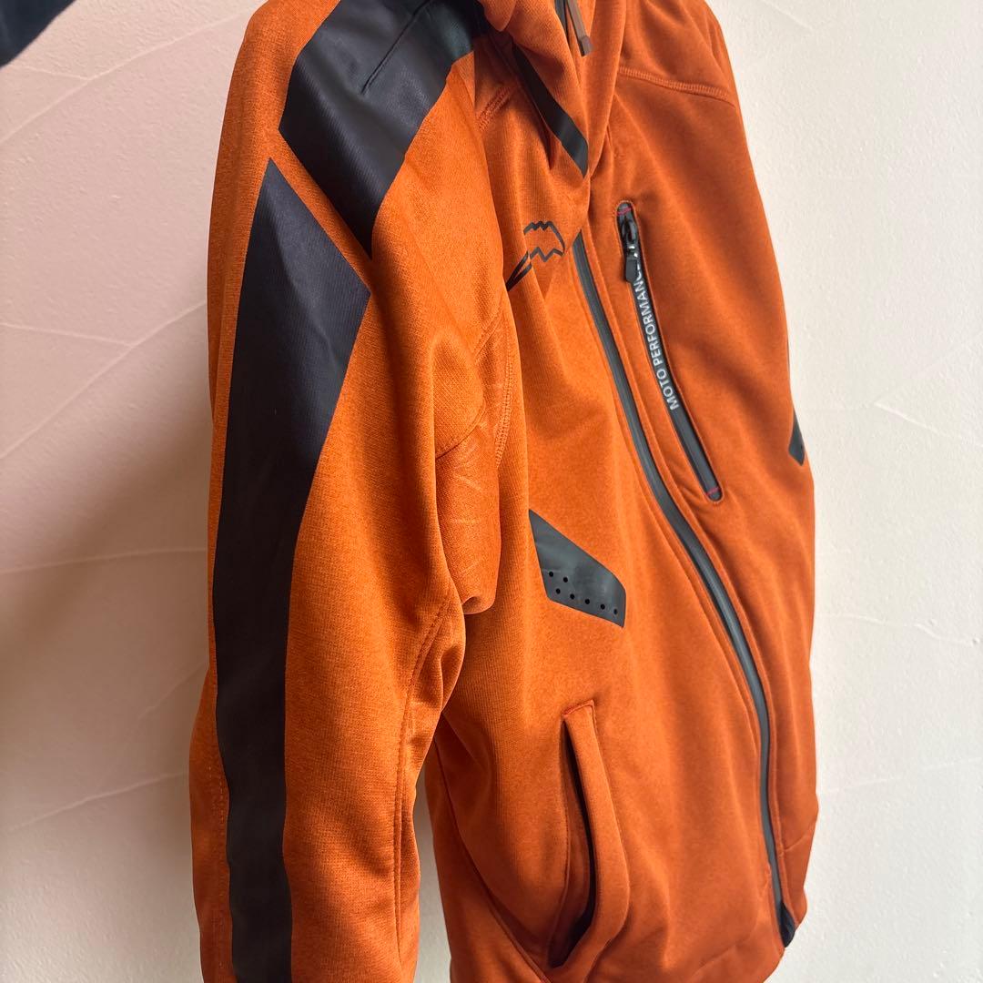KUSHITANI バイクジャケット LL オレンジ