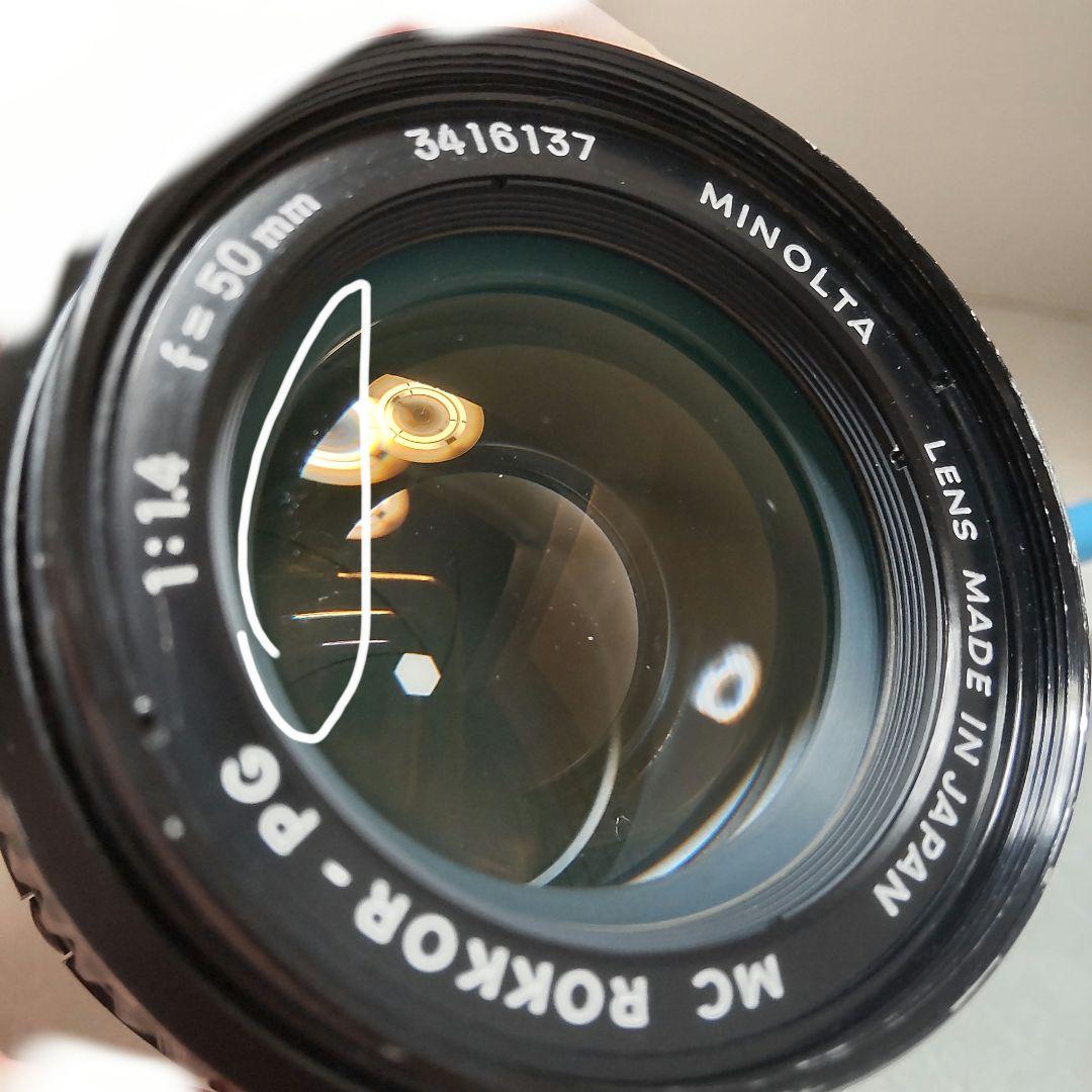 minolta XE ブラック MC ROKKOR PG F1.4 50㎜