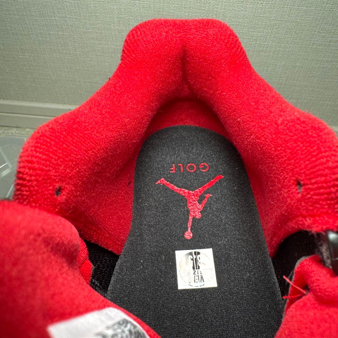 23 未使用　エアジョーダン　ゴルフシューズ　ハイカット　ブラック　8.5