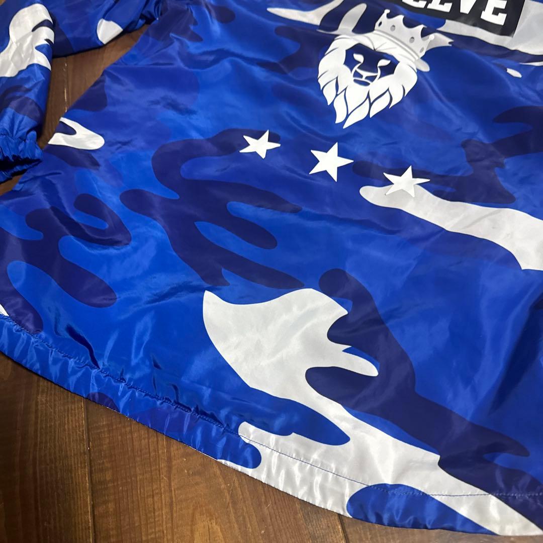 V12 ジップブルゾン　メンズL 裏地付き　カモフラージュ　迷彩