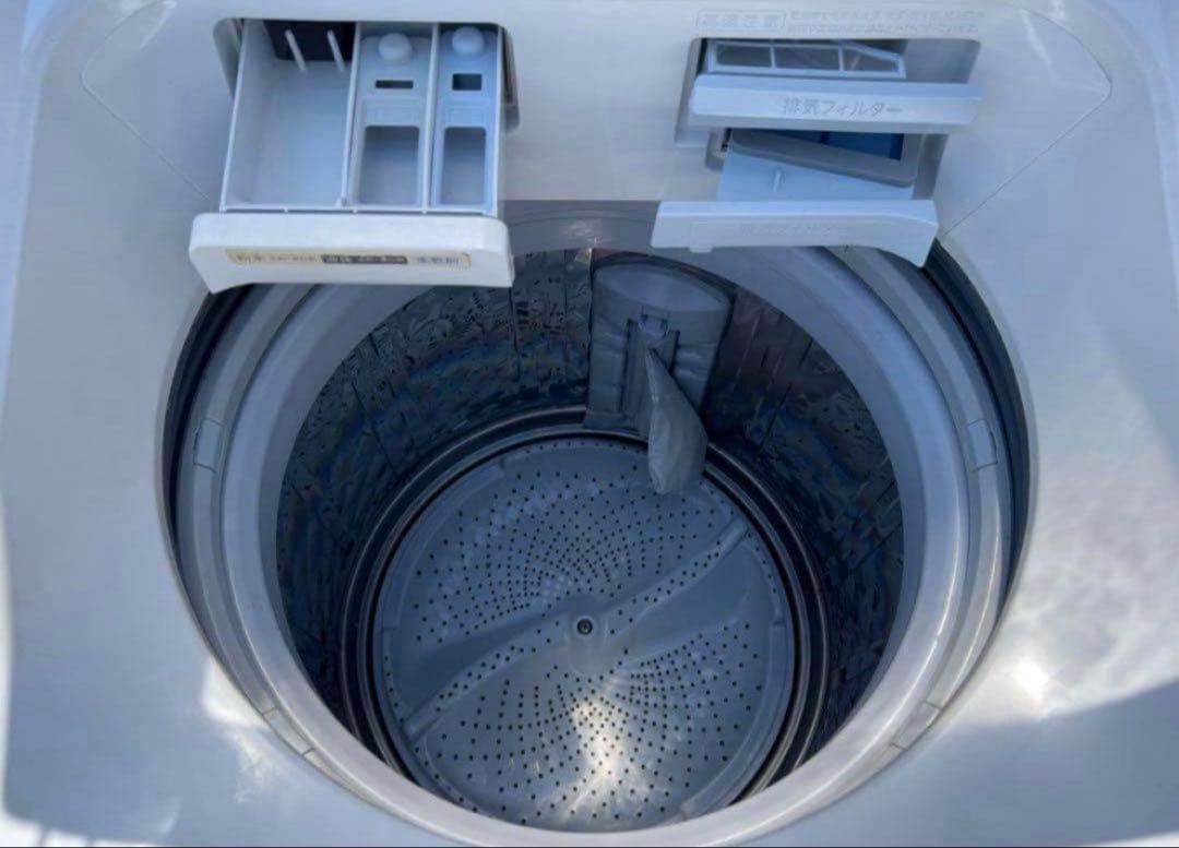 2018年式 8kg/4.5kg SHARP 洗濯機 ES-PX8C-S