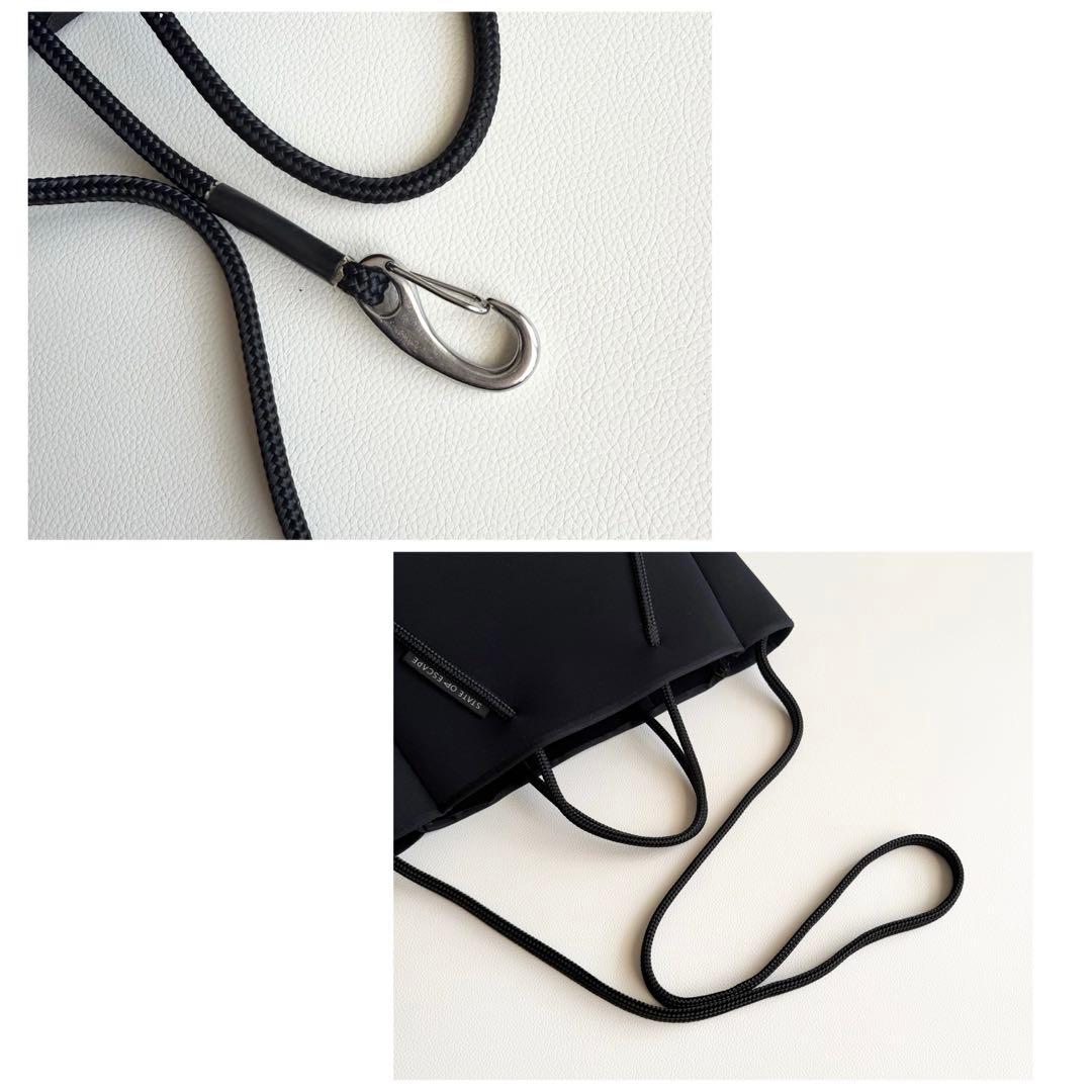 STATE OF ESCAPE 2wayバッグ　ステイトオブエスケープ　ブラック