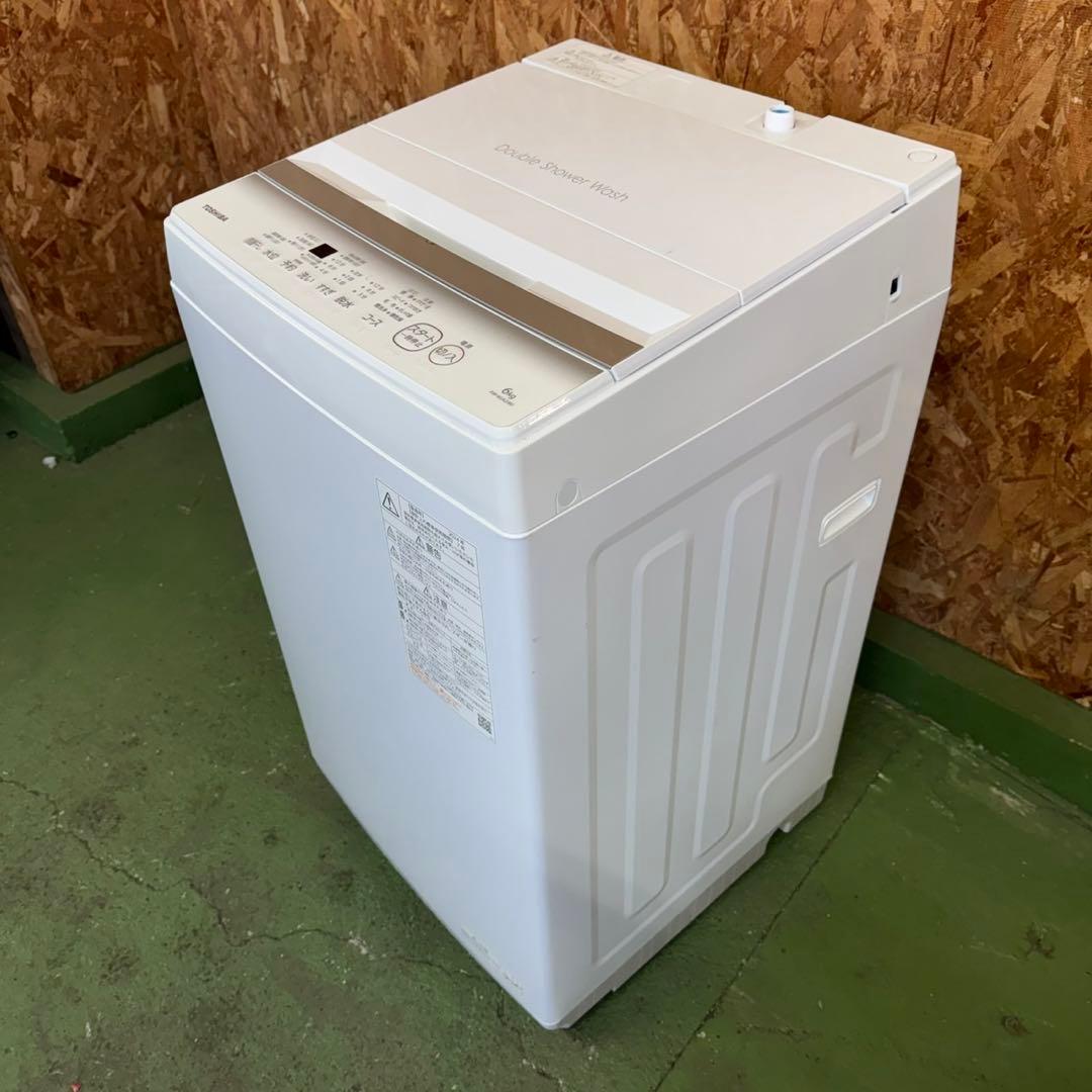 349★2024年製★東芝　洗濯機　6KG ホワイト　一人暮らし