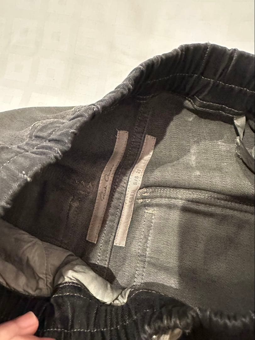 パンツ rickowens cargo belas darkdust