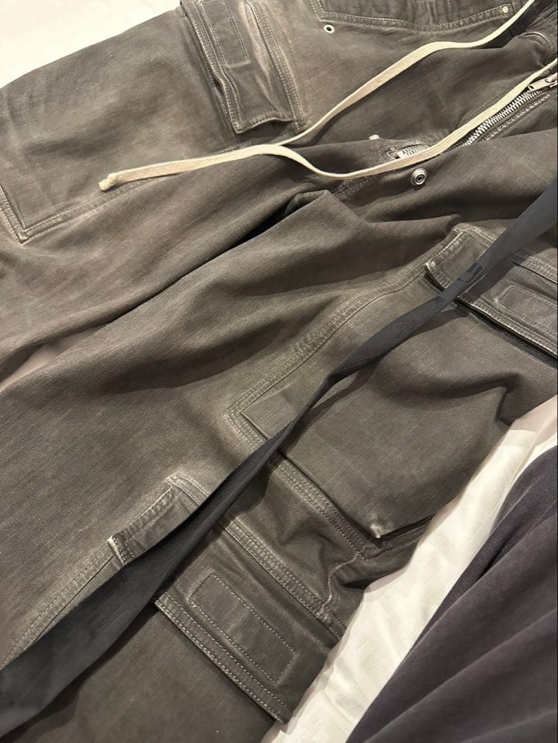 パンツ rickowens cargo belas darkdust