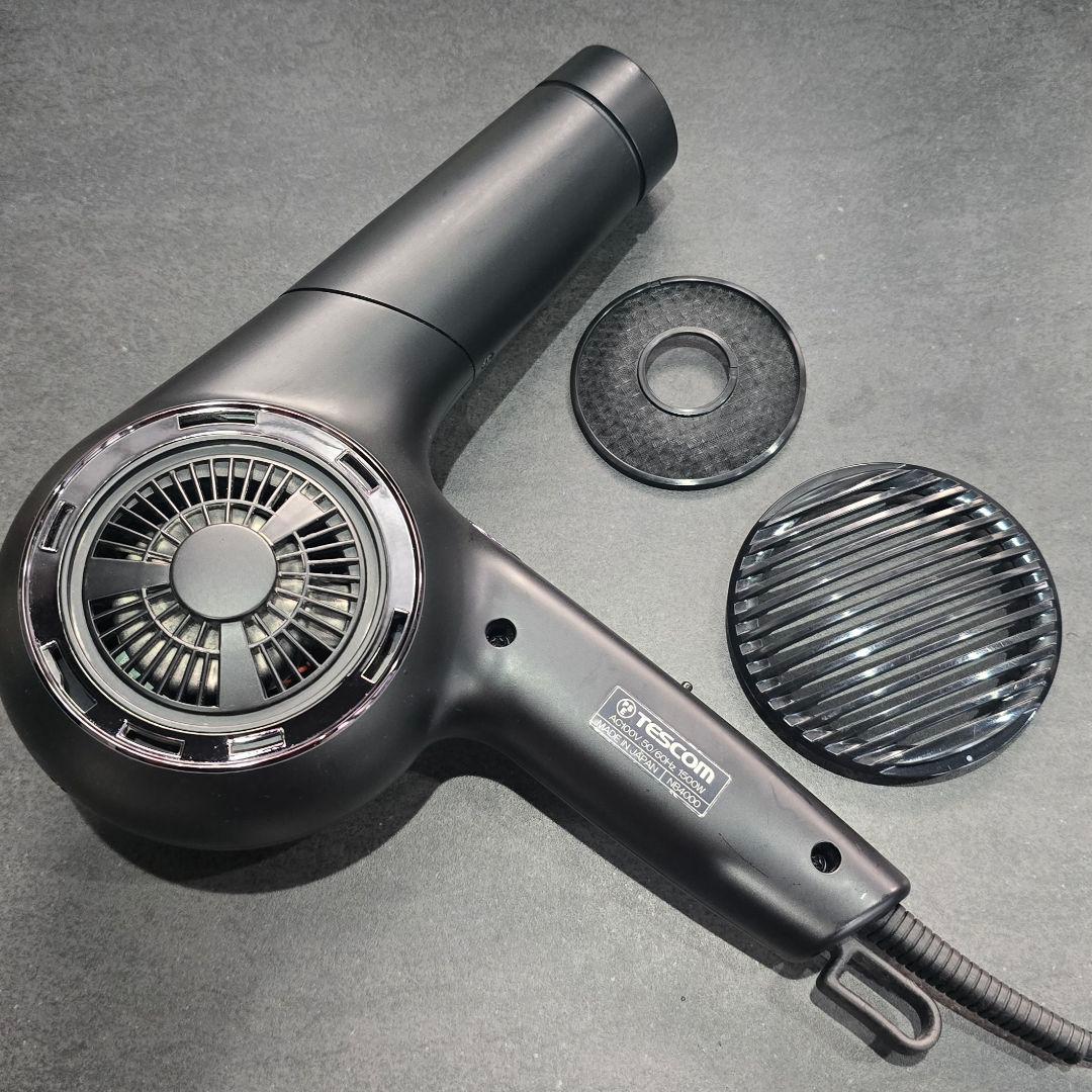 TESCOM Nobby 1500W ドライヤー 2021年製 ブラック