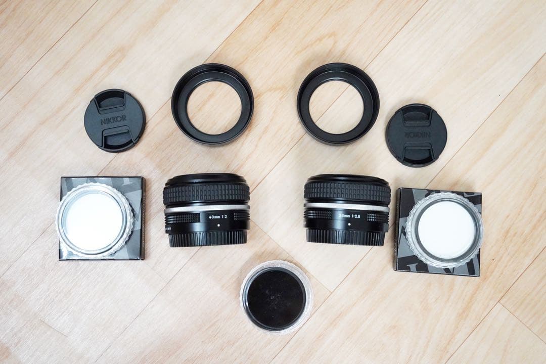 【最終値下げ】Nikon Ｚ40mm f2 & 28mm f2.8 セット販売