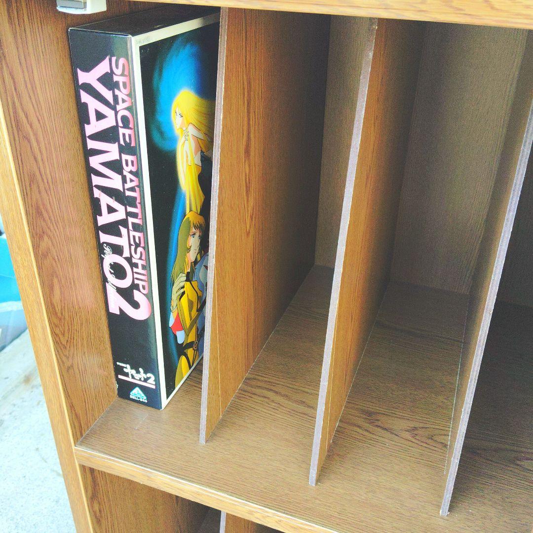 60s? レコードケース ヴィンテージ キャビネット レトロ LP LD