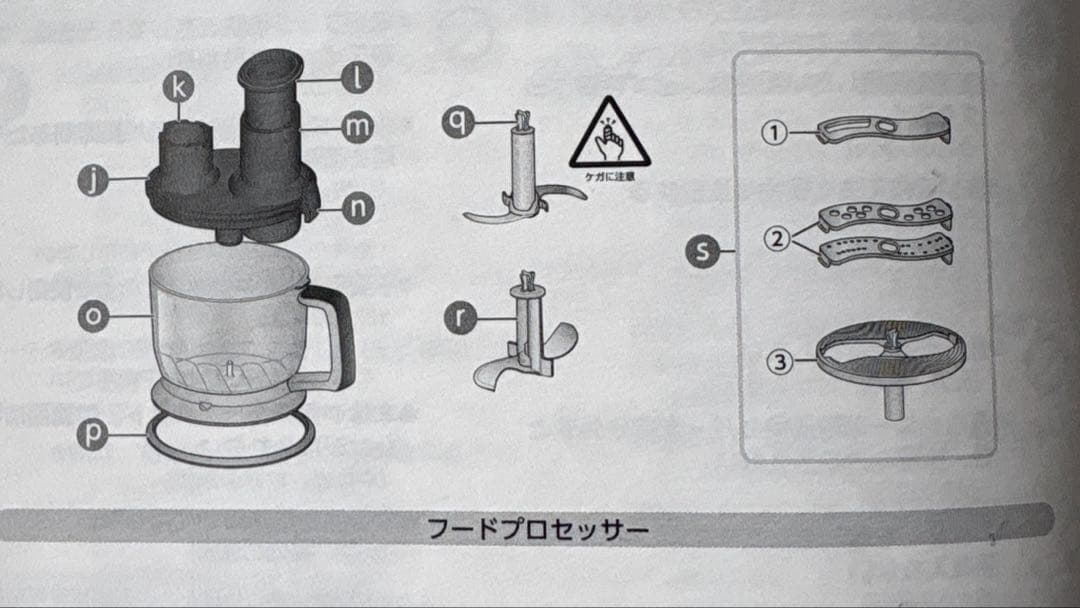 未使用品　Braun Multi Quick 7 フードプロセッサー　のみ