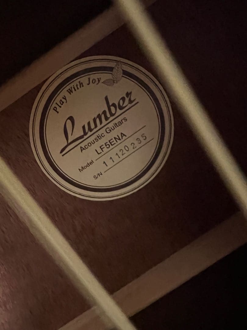 Lumber アコースティックギター　エレアコ