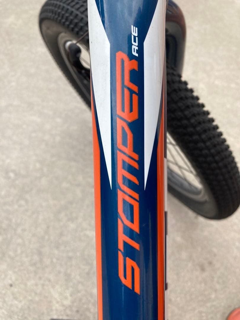 GT STOMPER ace 20インチ青 子ども 自転車 クロス