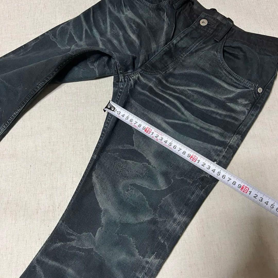 ISAMU KATAYAMA BACKLASH 加工デニム　ブラックデニム