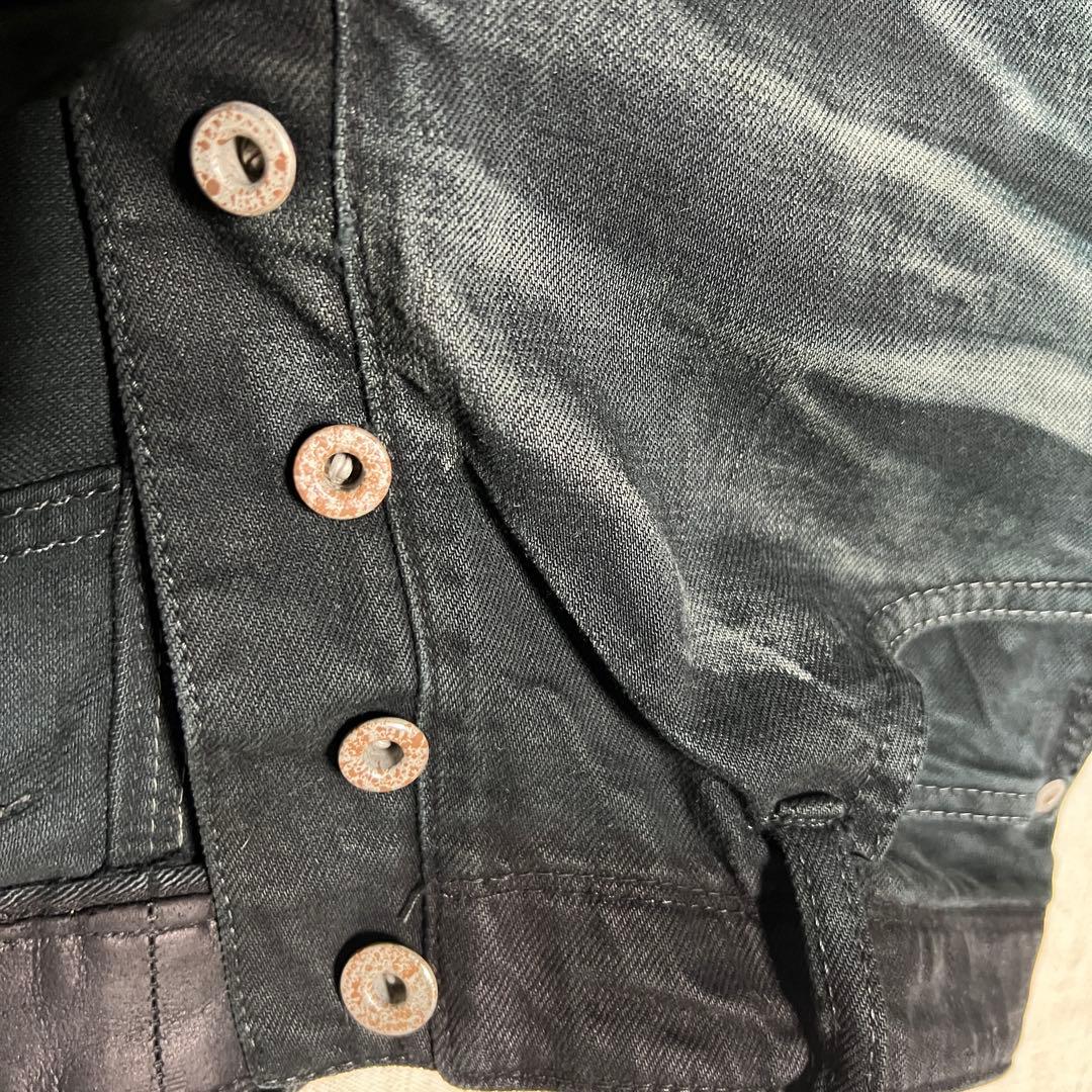 ISAMU KATAYAMA BACKLASH 加工デニム　ブラックデニム